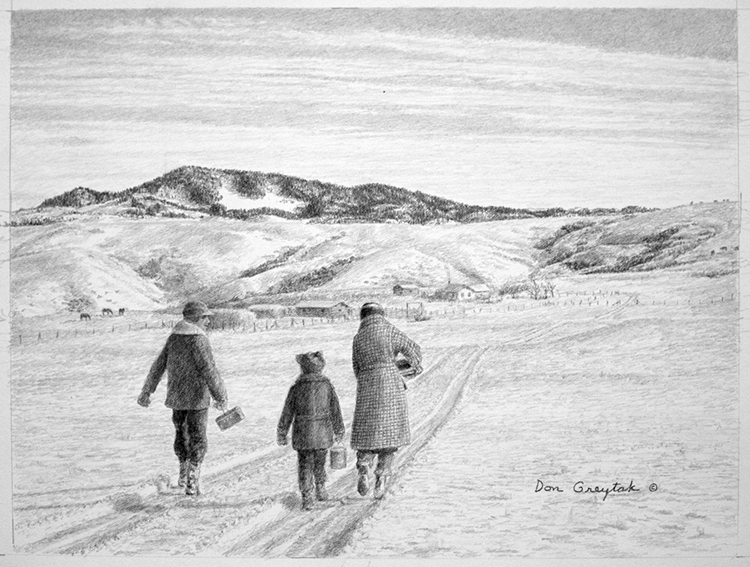 Walking Home From School